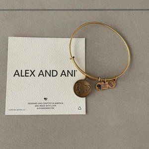 Alex and Ani Elephant Charm Bangle